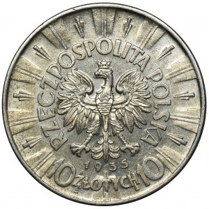 Piłsudski, 10 złotych 1935