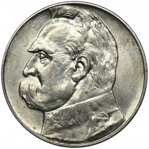 Piłsudski, 10 złotych 1935