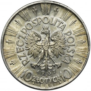 Pilsudski, 10 zloty 1937
