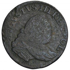 Augustus III of Poland, Groschen Guben or Grünthal 1755