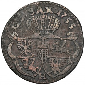 Augustus III of Poland, Groschen Guben 1755