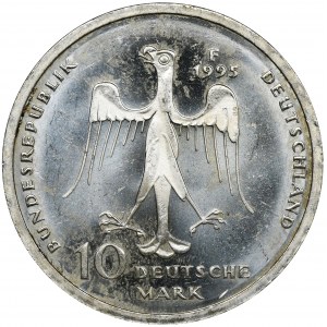 Germany, 10 Mark Stuttgart 1995 F