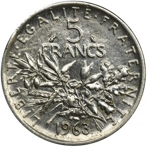 France, 5 Francs 1963