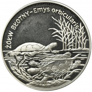 20 złotych 2002 - Żółw błotny