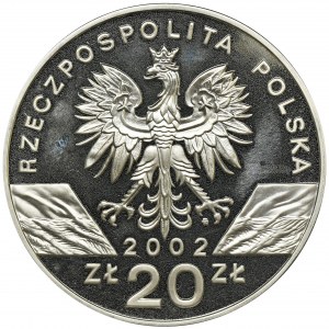 20 złotych 2002 - Żółw błotny