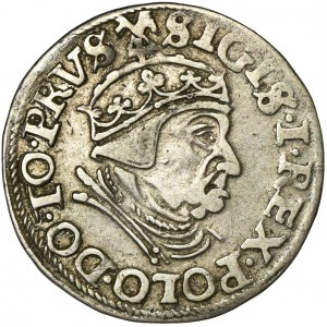 Sigismund I the Old, 3 Groschen Danzig 1539 - PRVS