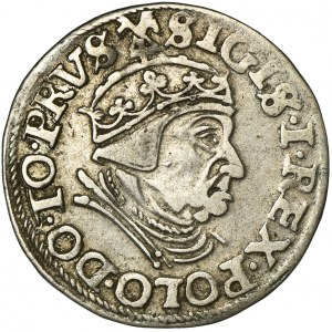 Zygmunt I Stary, Trojak Gdańsk 1539 - PRVS