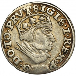 Sigismund I the Old, 3 Groschen Danzig 1540 - PRV