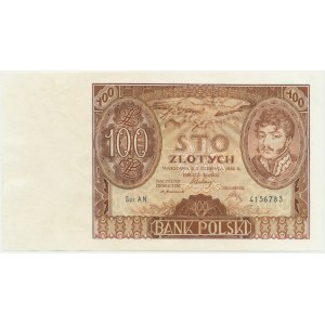 100 złotych 1932 - Ser.AN. - znw +X+ -