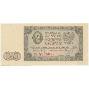 2 złote 1948 - CA -