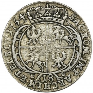 Augustus III of Poland, 18 Groschen Leipzig 1754 EC