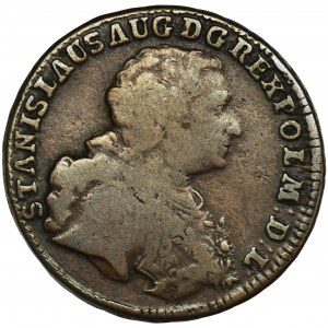 Poniatowski, 3 Groschen Krakau 1766 g