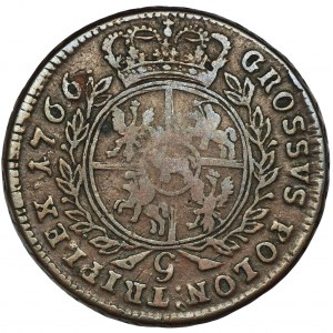 Poniatowski, 3 Groschen Krakau 1766 g