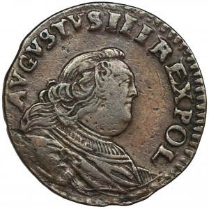 Augustus III of Poland, Groschen Guben 1755