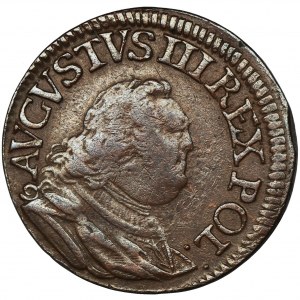 Augustus III of Poland, Groschen Guben 1755
