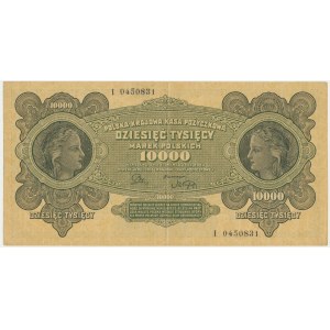 10.000 marek 1922 - I -
