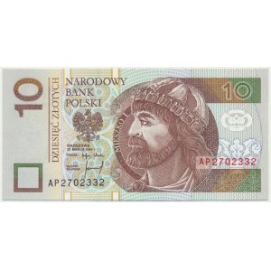 10 złotych 1994 - AP - rzadka seria