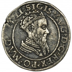 Sigismund II Augustus, 4 Groschen Vilnius 1569 - LI/LITVA