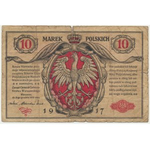 10 marek 1916 - Generał - Biletów - RZADKI
