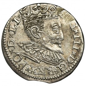 Sigismund III Vasa, 3 Groschen Riga 1596 - LI