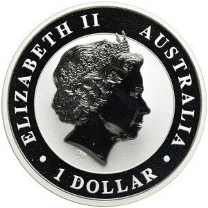 Australia, Elżbieta II, 1 Dolar 2017 - Koala