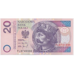 20 złotych 1994 - FL -