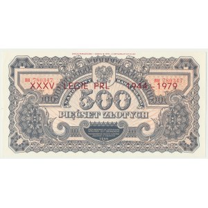 500 złotych 1944 ...owe - BH 780347 - emisja pamiątkowa