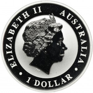 Australia, Elizabeth II, 1 Dollar 2017 - Kookaburra