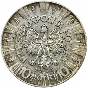 Piłsudski, 10 złotych 1935