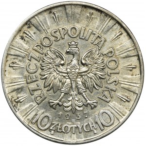 Piłsudski, 10 złotych 1937