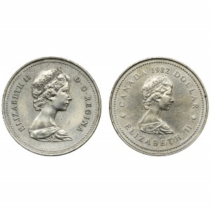 Set, Canada, 1 Dollar (2 pcs.)