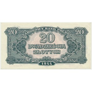 20 złotych 1944 ...owe - YO -