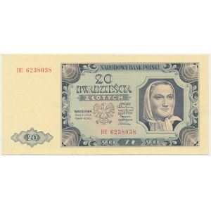 20 złotych 1948 - DE -