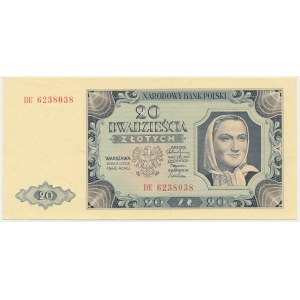 20 złotych 1948 - DE -