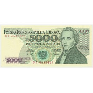 5.000 złotych 1988 - DT -