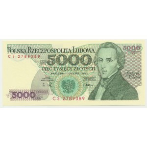 5.000 złotych 1988 - CS -