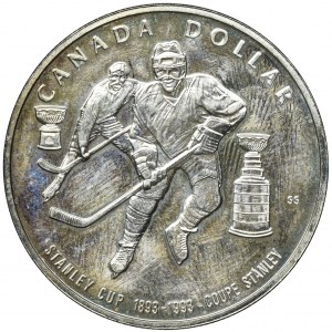 Canada, Elizabeth II, 1 Dollar 1993 - Stanley Cup