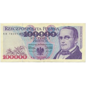 100.000 złotych 1993 - AB -