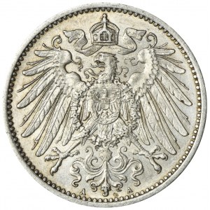 Niemcy, Królestwo Prus, Wilhelm II, 1 marka Berlin 1915 A