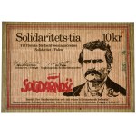 Solidarność, cegiełka na 10 koron