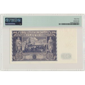 20 złotych 1936 - CA - PMG 64