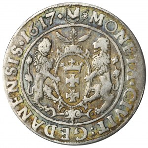 Zygmunt III Waza, Ort Gdańsk 1617 - PRVS:⠛