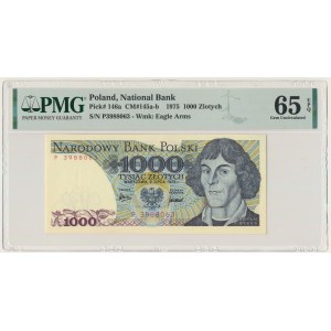 1.000 złotych 1975 - P - PMG 65 EPQ