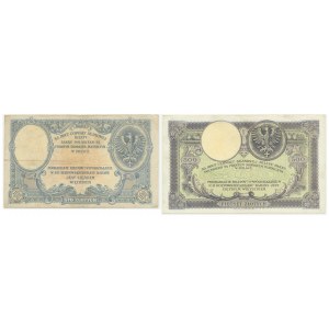 Zestaw, 100-500 złotych 1919 (2szt.)