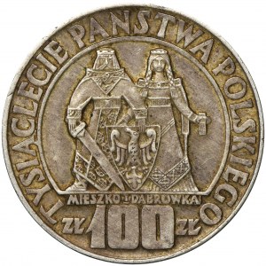 100 złotych 1966 Mieszko i Dąbrówka