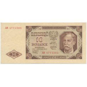 10 złotych 1948 - AH - lepsza seria