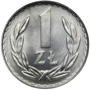 1 złoty 1978 - NGC MS66 - bez znaku mennicy