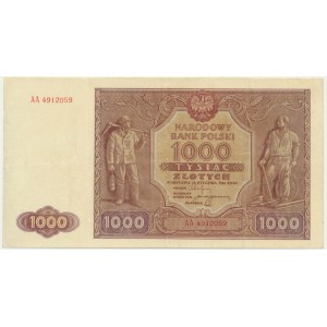 1.000 złotych 1946 - AA -