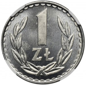 1 złoty 1983 - NGC MS66