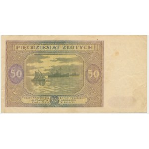 50 złotych 1946 - E -